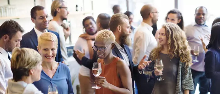 Menschen im Gespräch - Businesstalk
